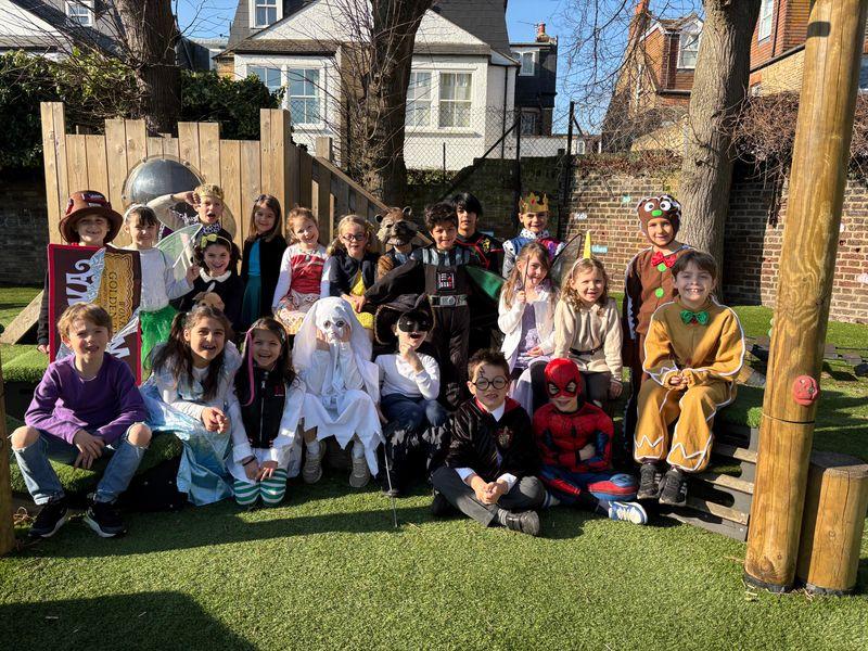We had a great day today and the children all look fantastic in their costumes. 