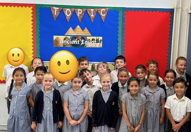 A warm welcome to Year 3 with big happy smiles all around!